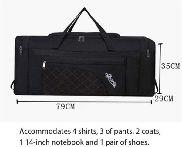 Sipobuy 80L Opvouwbare Reistas, Sport Sporttas, Schoen Compartiment, Holdal, Lichtgewicht En Waterdicht, Grote Capaciteit, Unisex - Image 3
