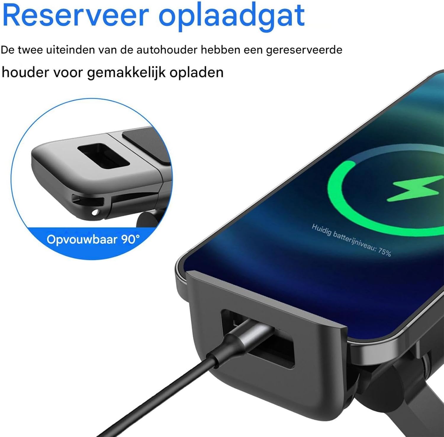 Cell Phone Car Mount, Backseat Smart Phone Support, 6.29x5.9x1.88 Inches Space-Saving Tablet Stand, Vehicles Must Haves for Travel, Navigation and Daily Life - Image 6