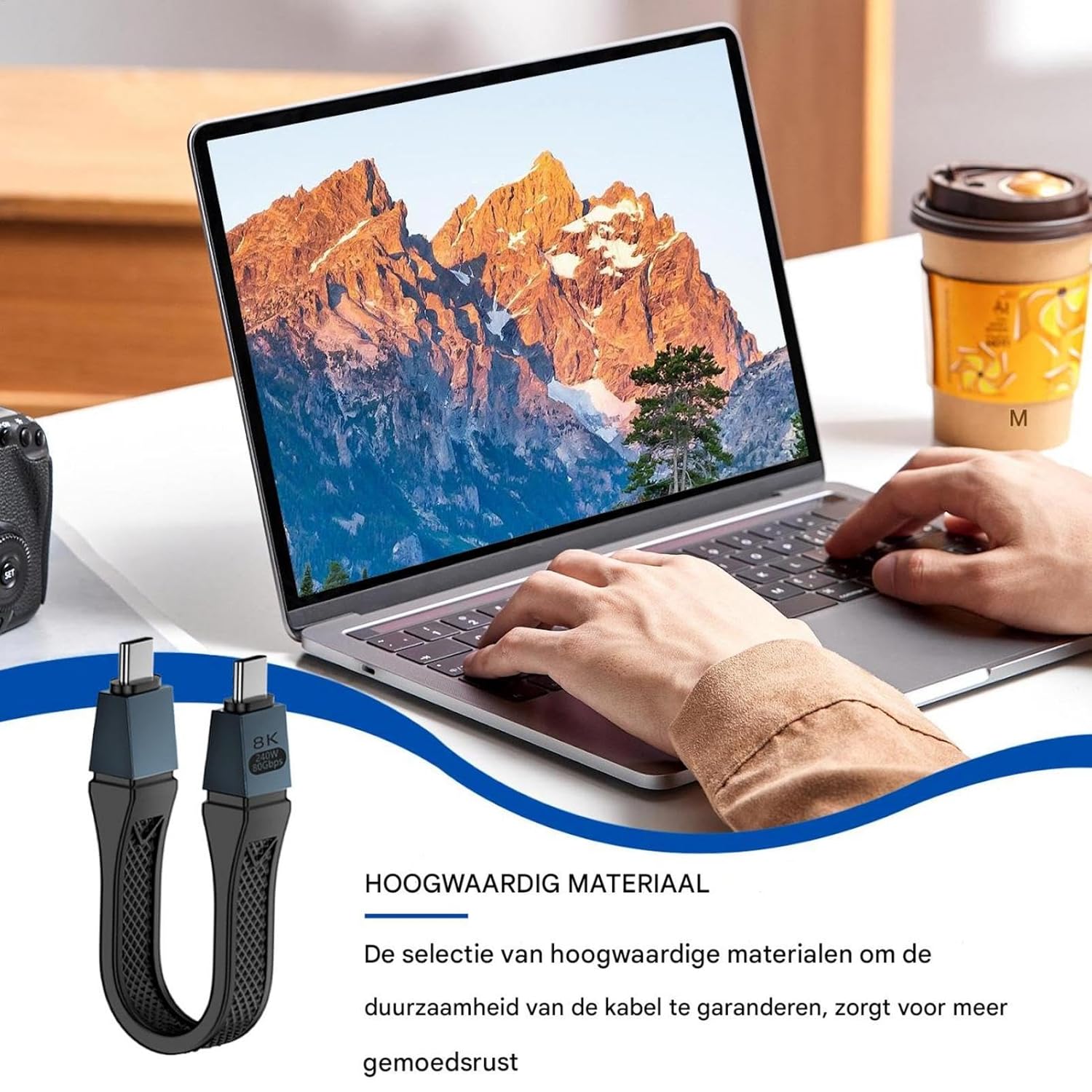 Usb Charging Cable, Type-C Charger Cord, Fast Charge Usb C Cable, Lightweight Power, High-Speed, Ideal For Smartphones, Tablets, Laptops, Reinforced Materials - Image 5