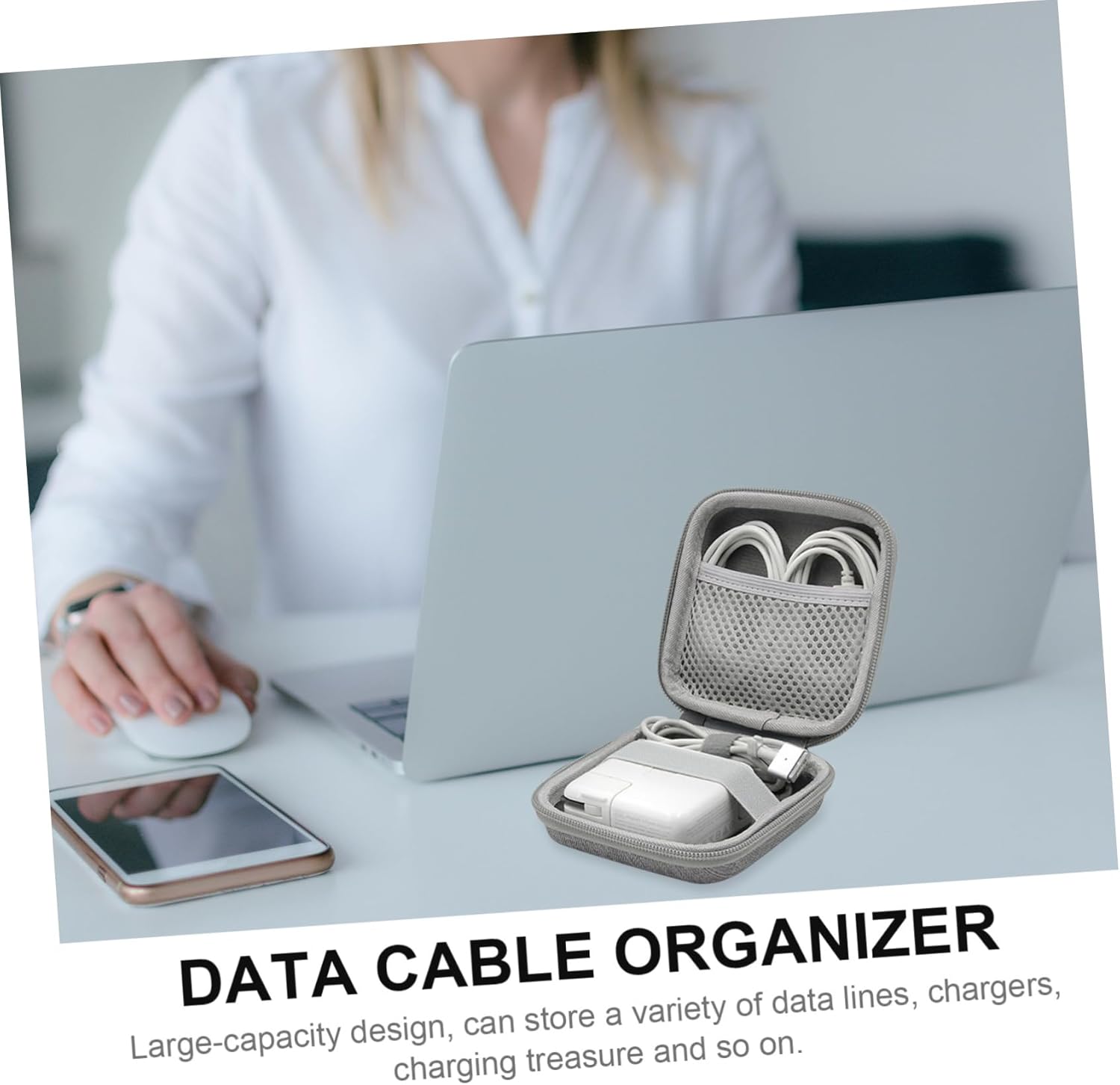 Elektronica Reisetui Reisadapter Tassen Organisator Oordopjes Houder Reiskabel Organisator Elektronische Accessoires Organisator Telefoonhoes Digitale Gadget Apparaat Opbergtas Cabilock - Image 7