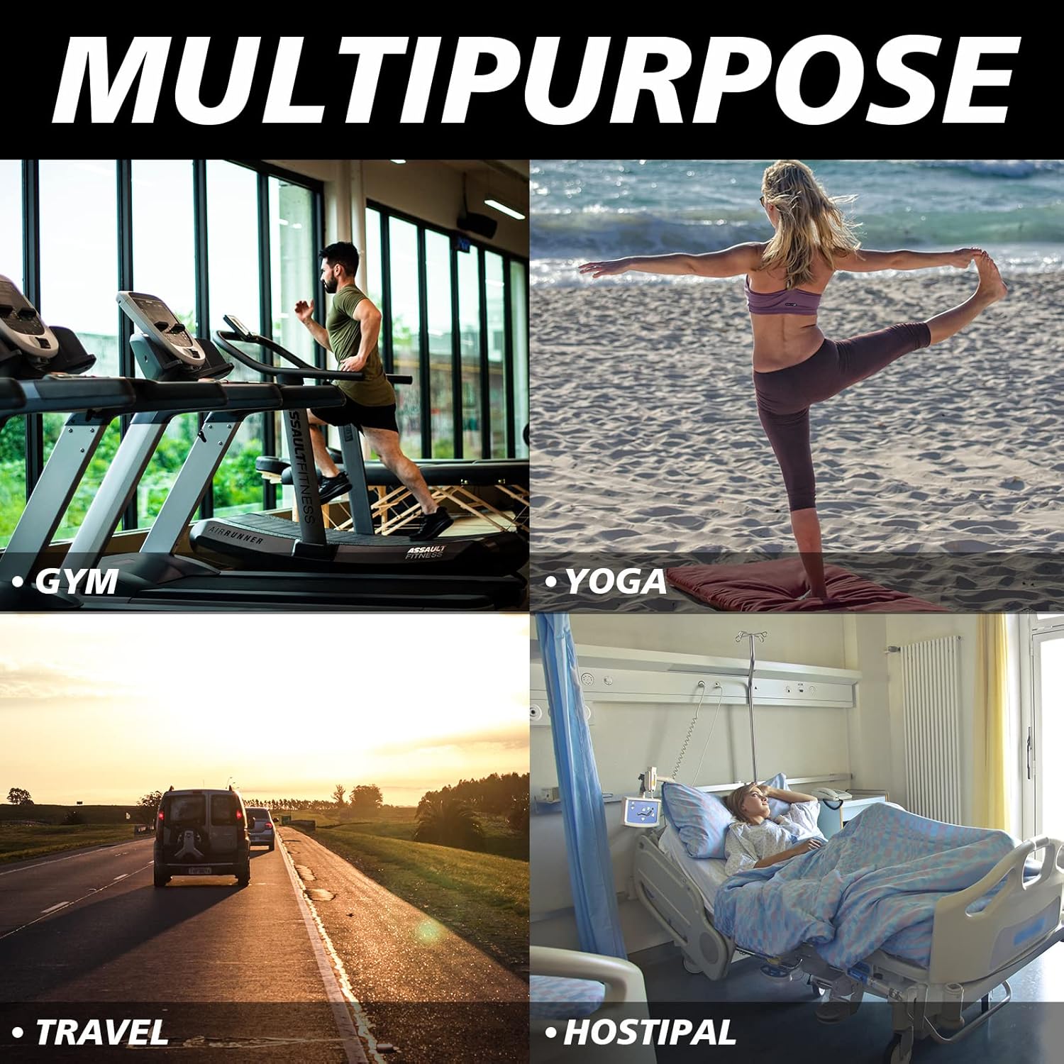 Reistas Sport Duffel Bag,Gym Tote tas,Weekender Overnachting Tas, Grijs, Duffel Bag, Modern design - Image 7