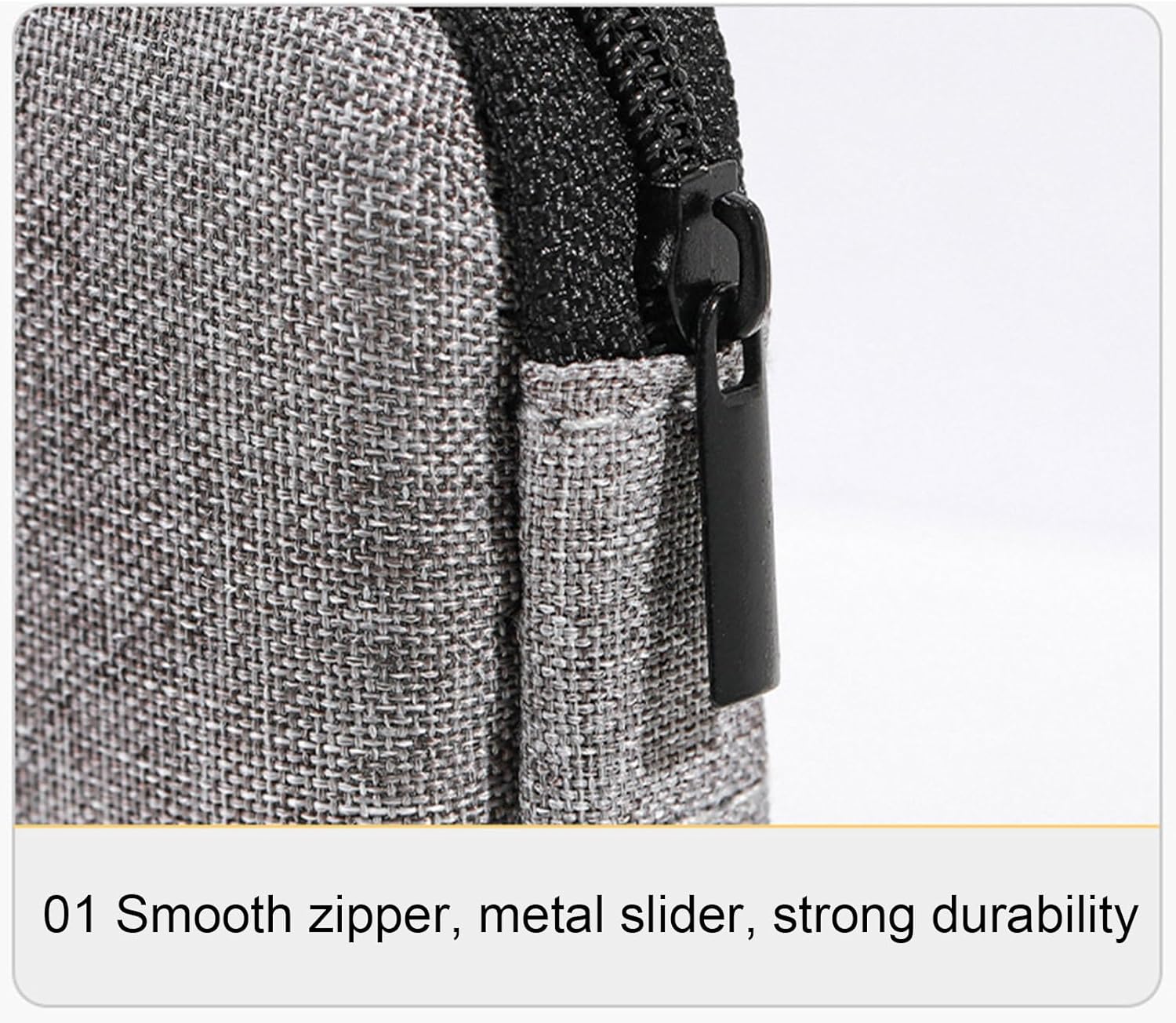 Kleine elektronische organizer - Solid Color Electronic Accessories Carry Cases - Elektronische reisverpakkingsorganisator Travel Digitale accessoires Storingszak voor oplader, oortelefoon - Image 6