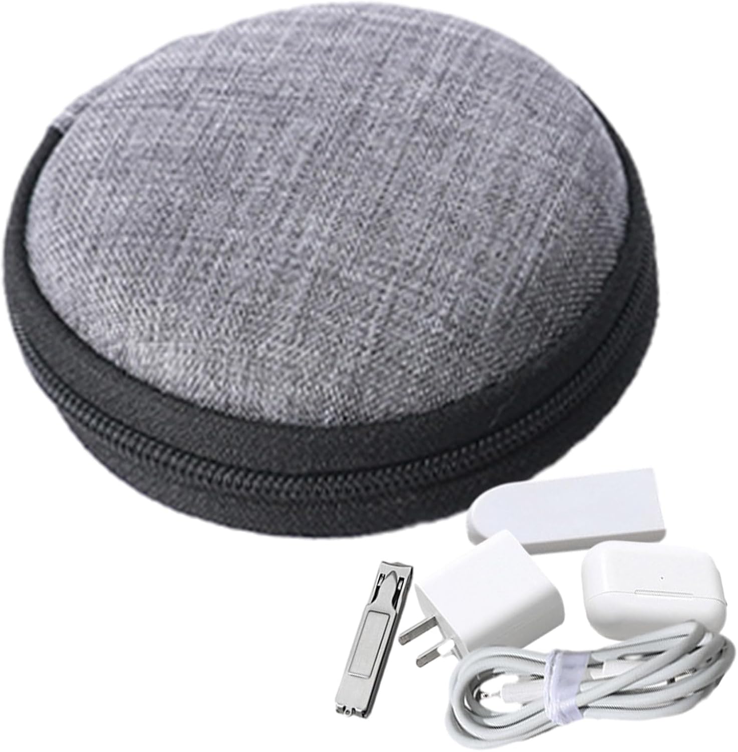 Kleine elektronische organizer - Solid Color Electronic Accessories Carry Cases - Elektronische reisverpakkingsorganisator Travel Digitale accessoires Storingszak voor oplader, oortelefoon - Image 10