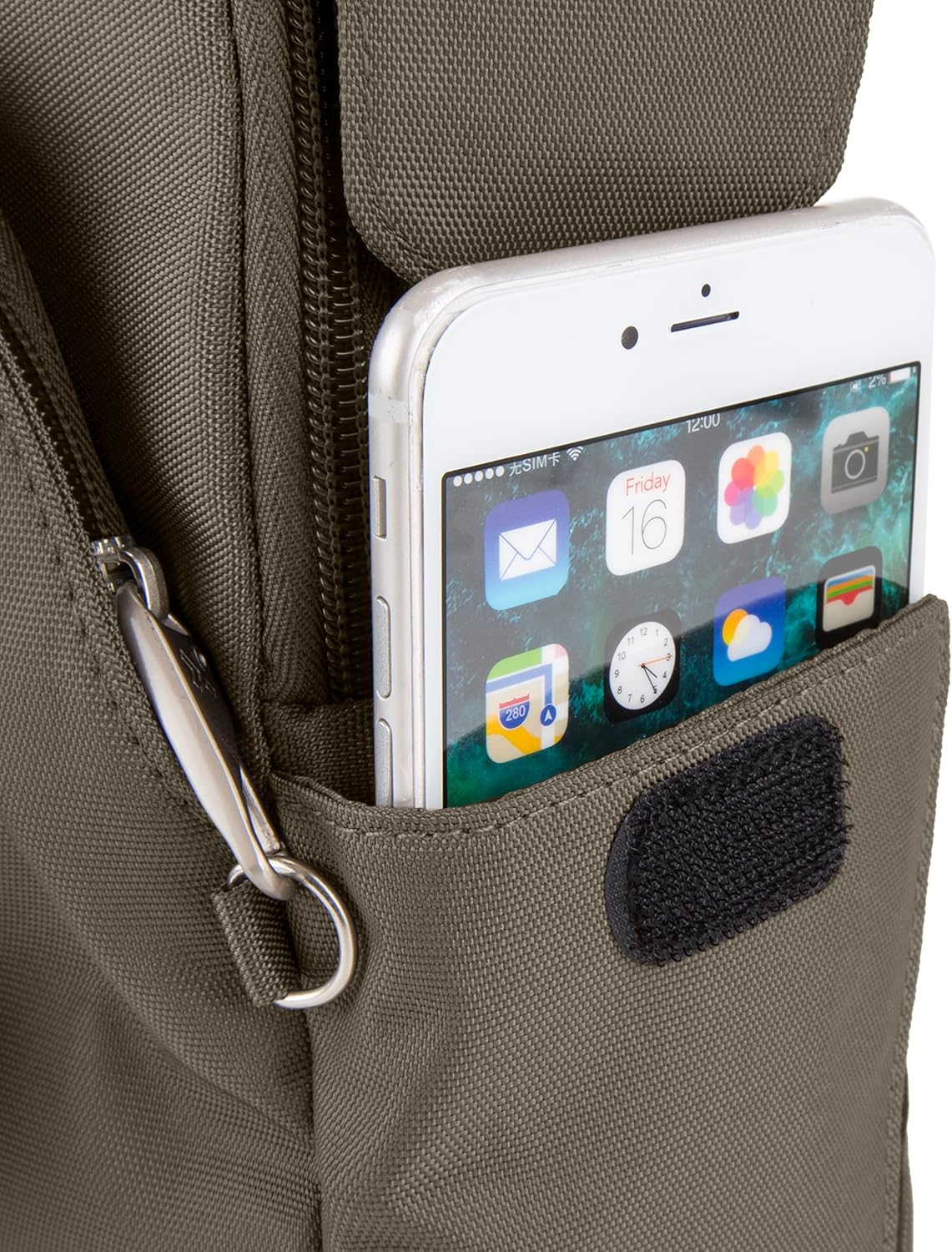 Travelon Klassieke reistas tegen diefstal, Nootmuskaat, 8 x 9.5 x 3.5 - Image 10