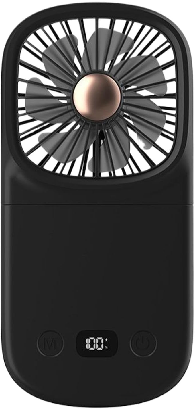 Portable Handheld Fan, Folding Desk Fan, Cooling Blower Gadget with Compact, Portable Design and Adjustable Speeds for Travel, Offices, and Home Use, 1 Set - Image 2