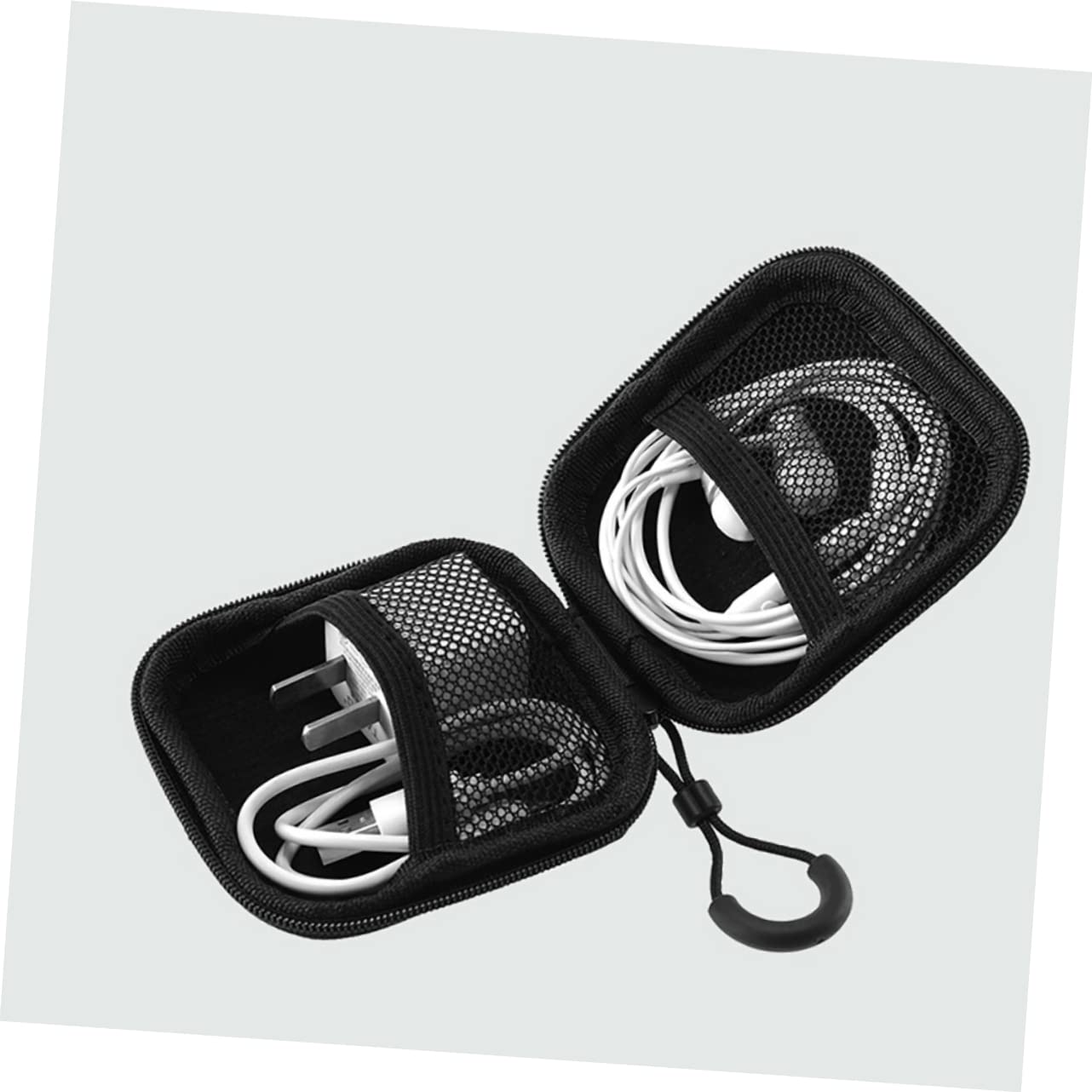 Gatuida Gegevensopslagpakket Binddraad Organisator Oortelefoon Draagtas Elektronische Reistas Oordopjes Geval Oordopjes Opbergtas Niet-geweven Stof Reizen Elektronisch Pakket Kabel - Image 8