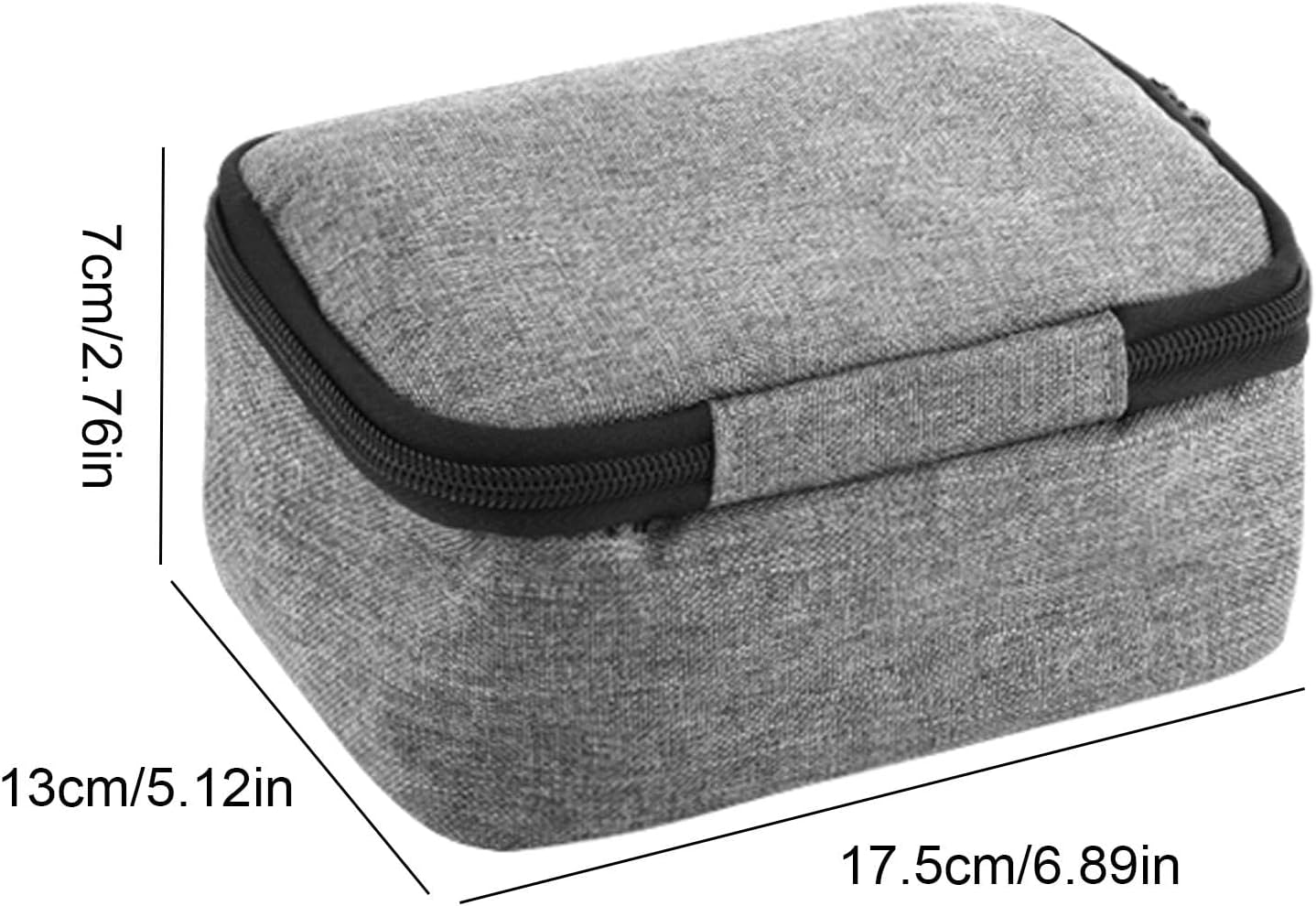 Reiskabelorganisator - Opbergdoos Van De Oortelefoon, Reistechnologie -organisator | Digitale USB -gadgetorganisator, Portable Travel Cable Bag Shockproof Tech Bags For Women Men, 5.1x2.7x6.8in - Image 4