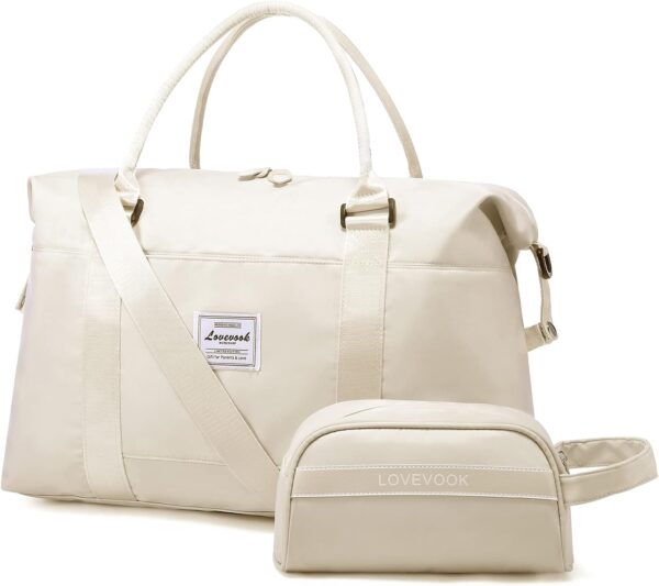 LOVEVOOK Reistas dames sporttas grote handbagage tas weekendtas zwemtas waterdichte reistas fitness tas trainingstas vrouwen kliniektas voor reizen gym licht vliegtuig - Image 2