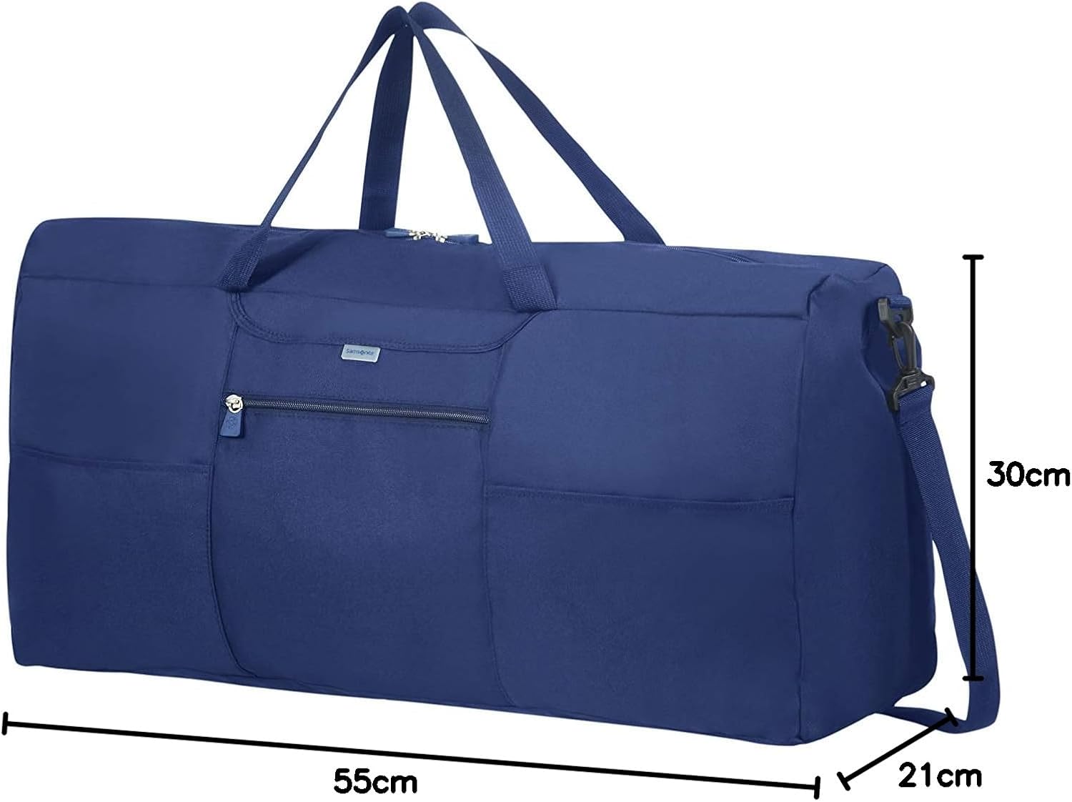 Samsonite - Opvouwbare zwarte medium duffelzak - Image 4