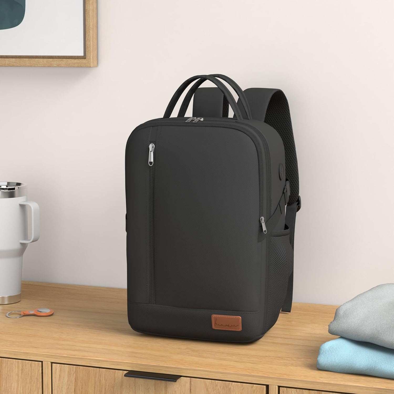 Ryanair Cabinetas, 40 x 20 x 25 cm, Reizigers-Backpack, Blauw, Laptop-Rugzak, 20 Liter, Zakelijk, Unisex - Image 3