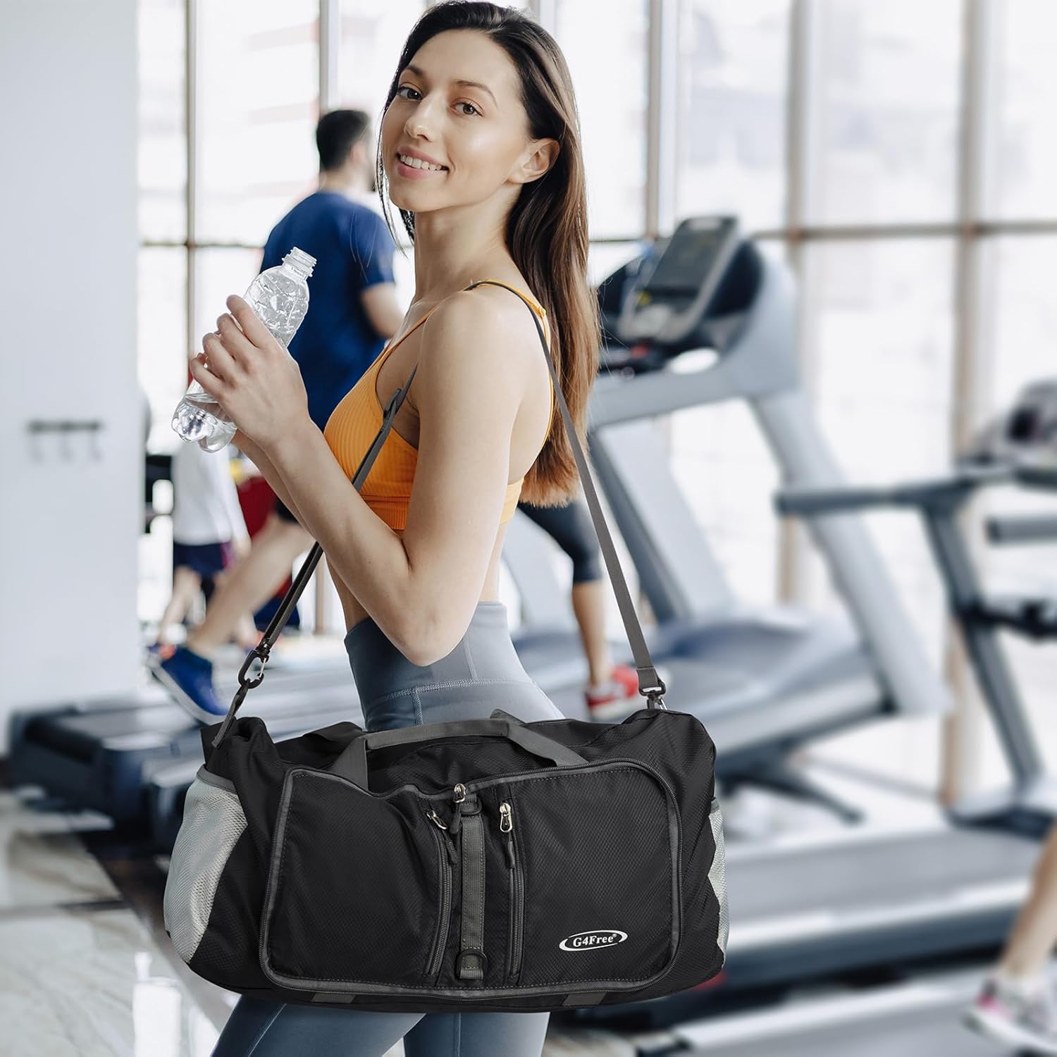 G4Free Opvouwbare plunjezak, 40L/65L, waterafstotende reisrugzak, lichtgewicht draagtas voor overnachting weekendsport mannen vrouwen - Image 10