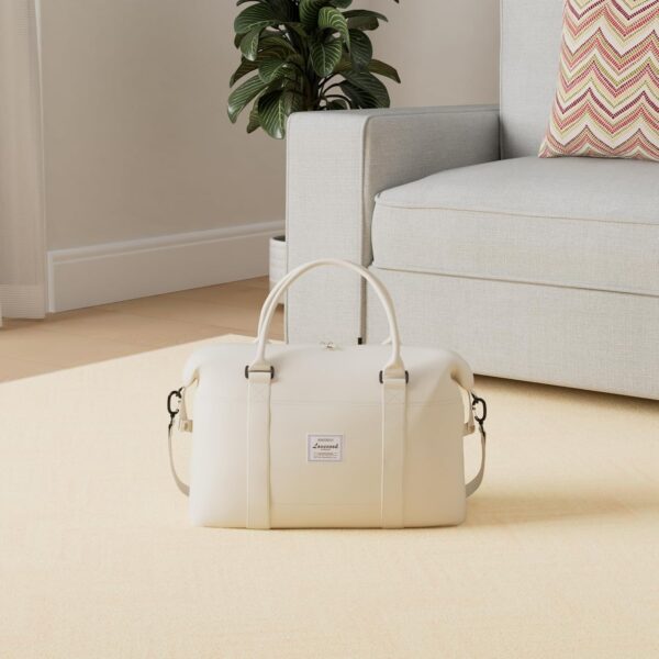LOVEVOOK Reistas dames sporttas grote handbagage tas weekendtas zwemtas waterdichte reistas fitness tas trainingstas vrouwen kliniektas voor reizen gym licht vliegtuig - Image 3
