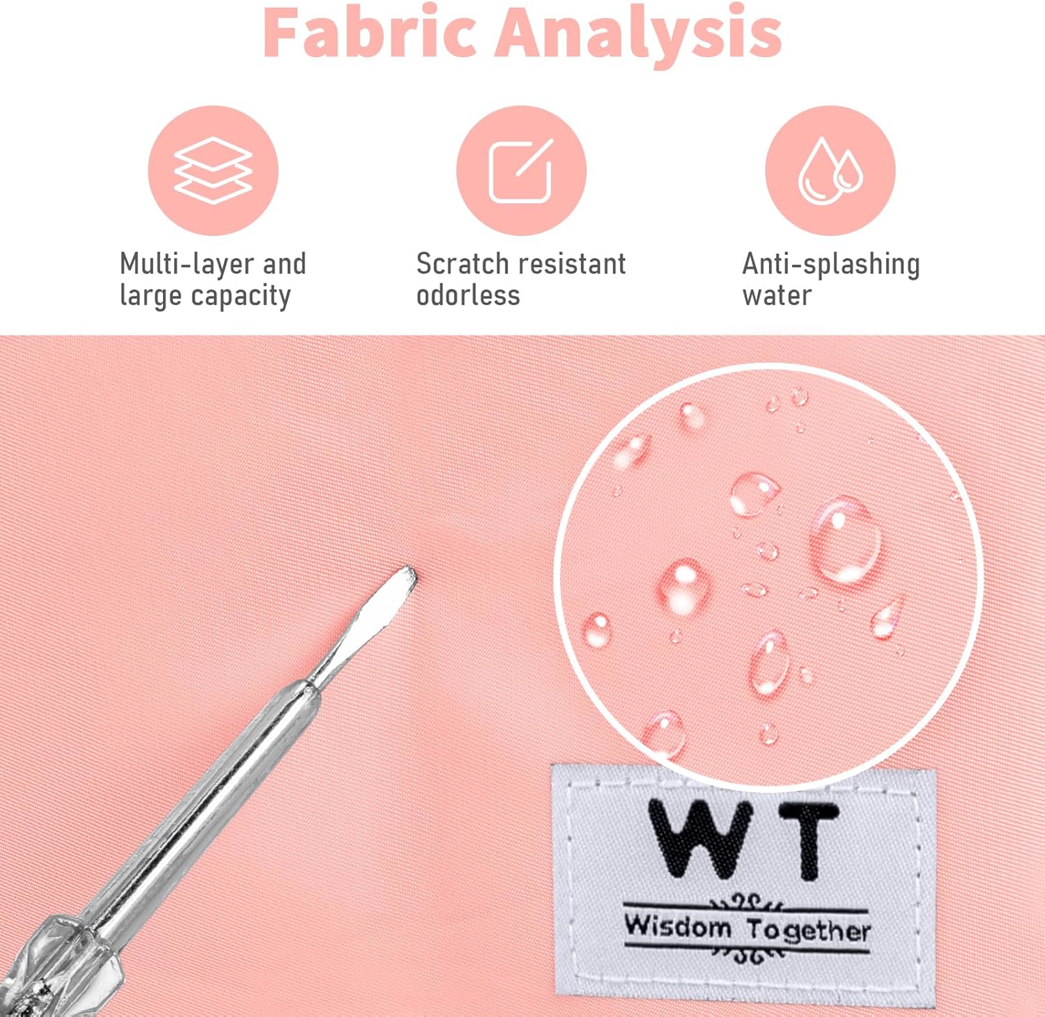 WT Opvouwbare reistas, sporttas voor dames, 35 liter, bagagetas, grote weekendtas, damestas, vakantietas, trainingstas, handtas, waterdicht, sauna, gym, shopping bag voor heren en dames, met - Image 7