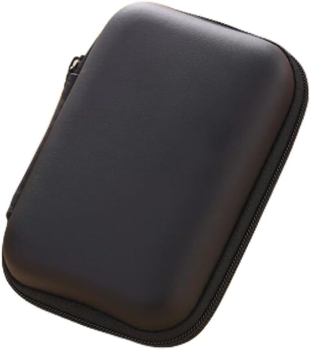 Schokbestendige opbergtas voor digitale gadgets, voor USB-kabels en oortelefoons (zwart) - Image 2