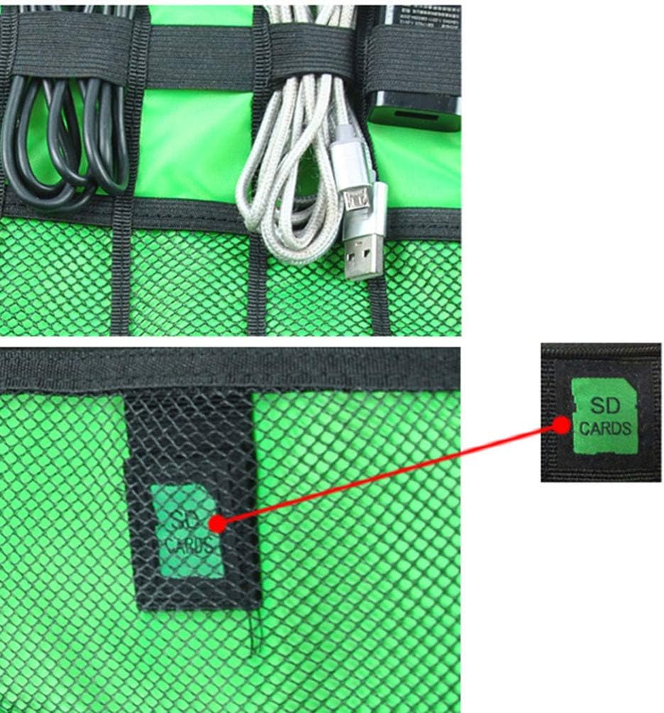 POPETPOP Elektronische Organizer Draagbare Kabel Organizer Bag Travel Gadgets Storage Draagtakjes Voor Koorden Geheugenkaarten Oortelefoon Harde Schijf Zoals Afgebeeld - Image 4
