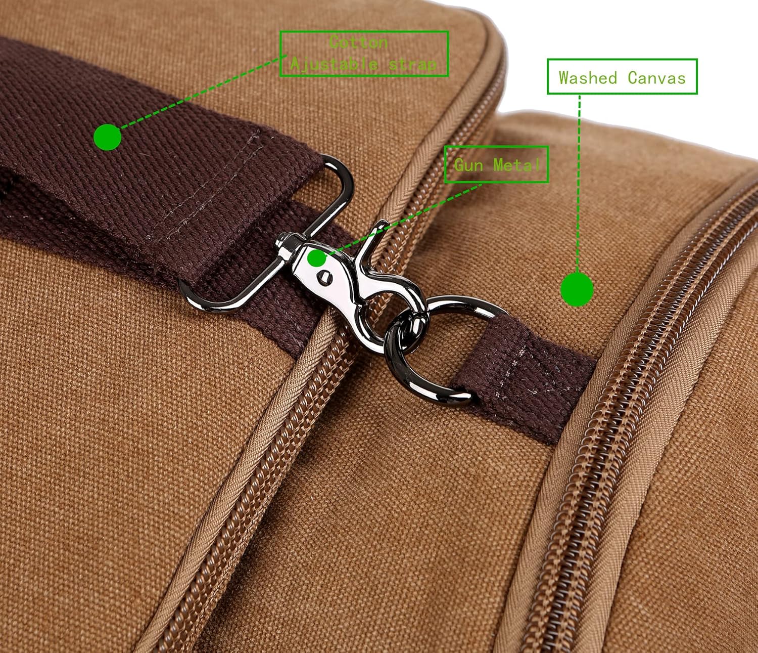 BAOSHA HB-26 Vintage canvas rugzak voor heren - Image 7